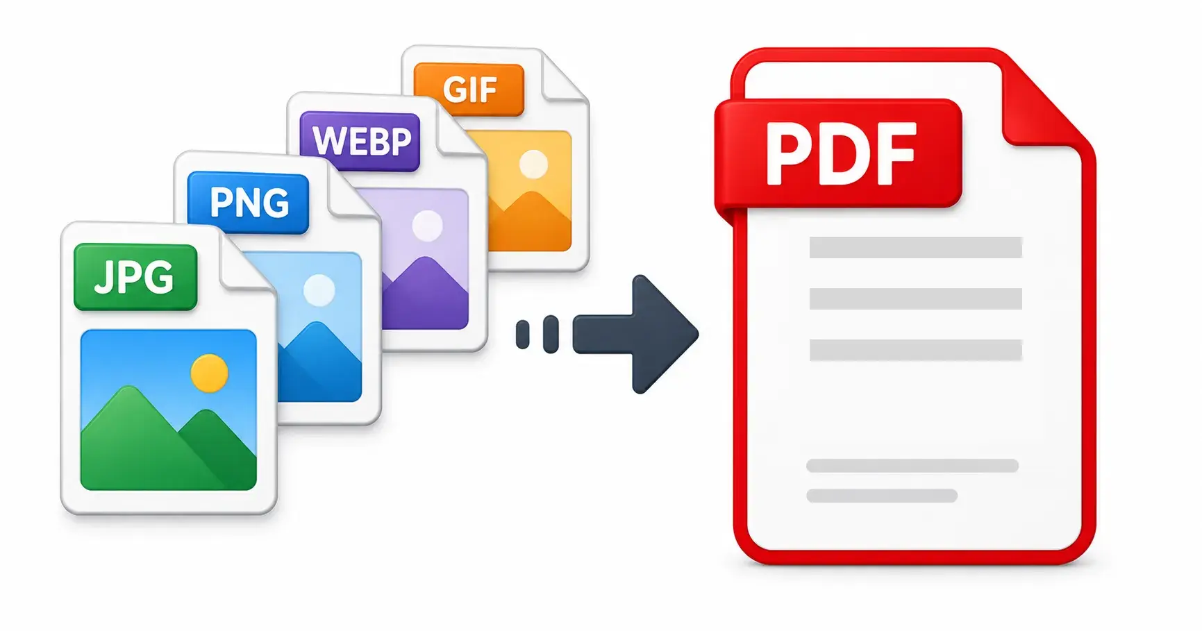 Multiple photos and documents spread across a desktop