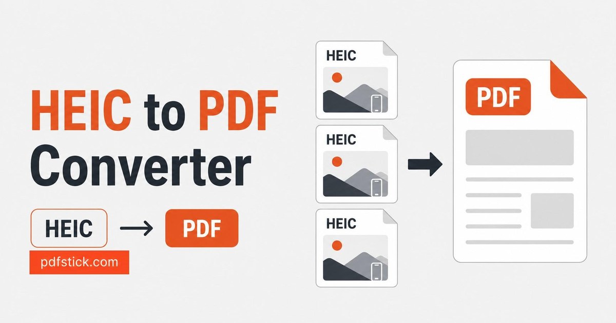 heic to pdf tool illustration