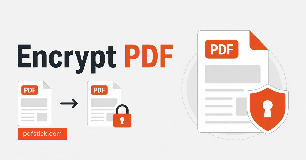 pdf encrypt tool illustration