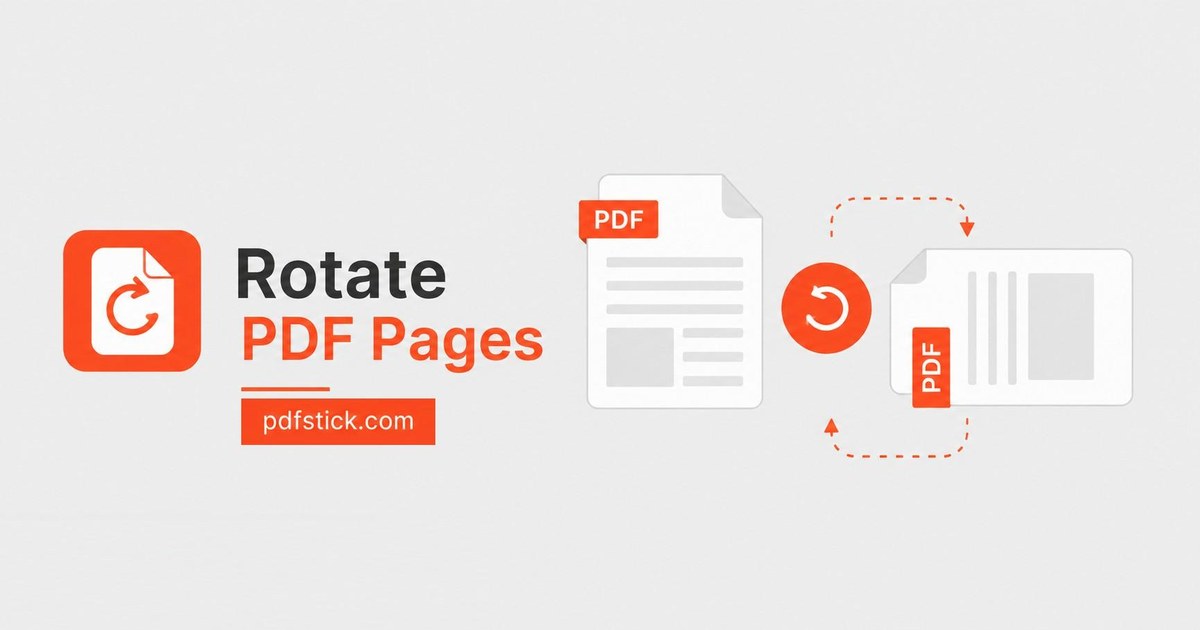 pdf rotate tool illustration