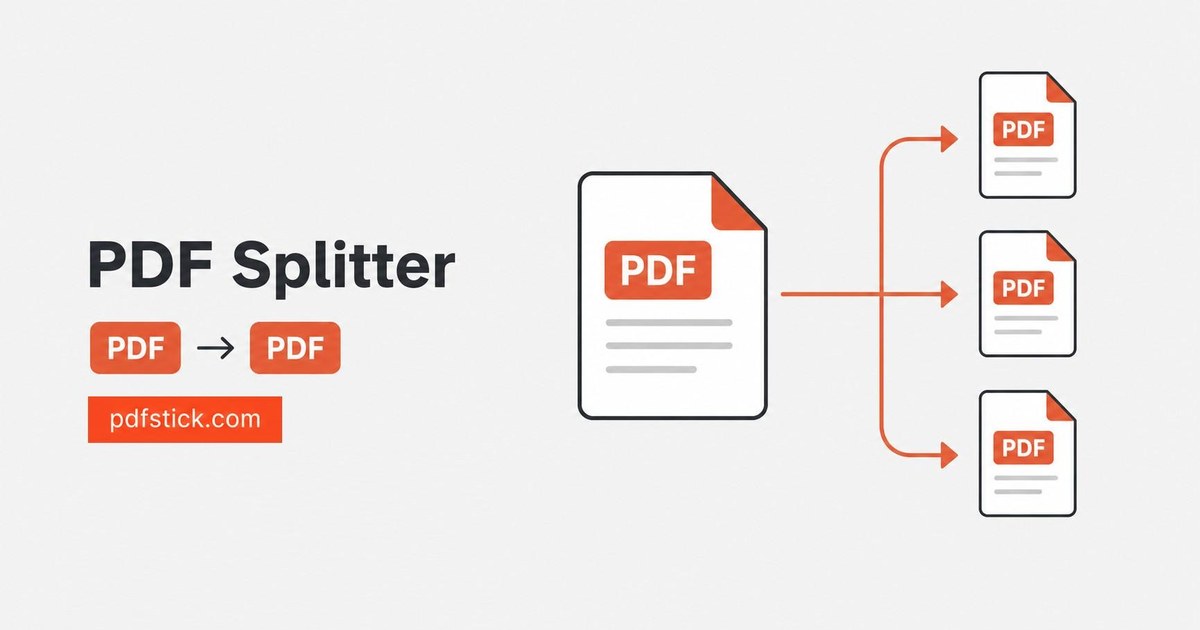 pdf splitter tool illustration