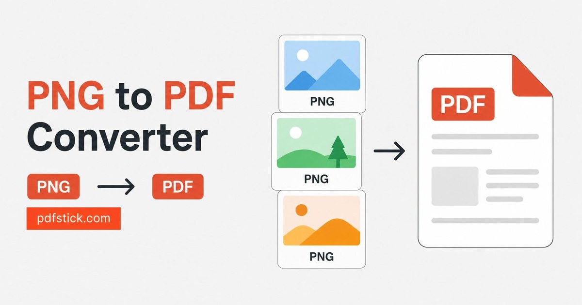 png to pdf tool illustration